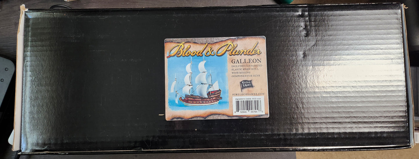 Blood & Plunder Galleon Ship (*See Per Order Flat Rate Shipping)