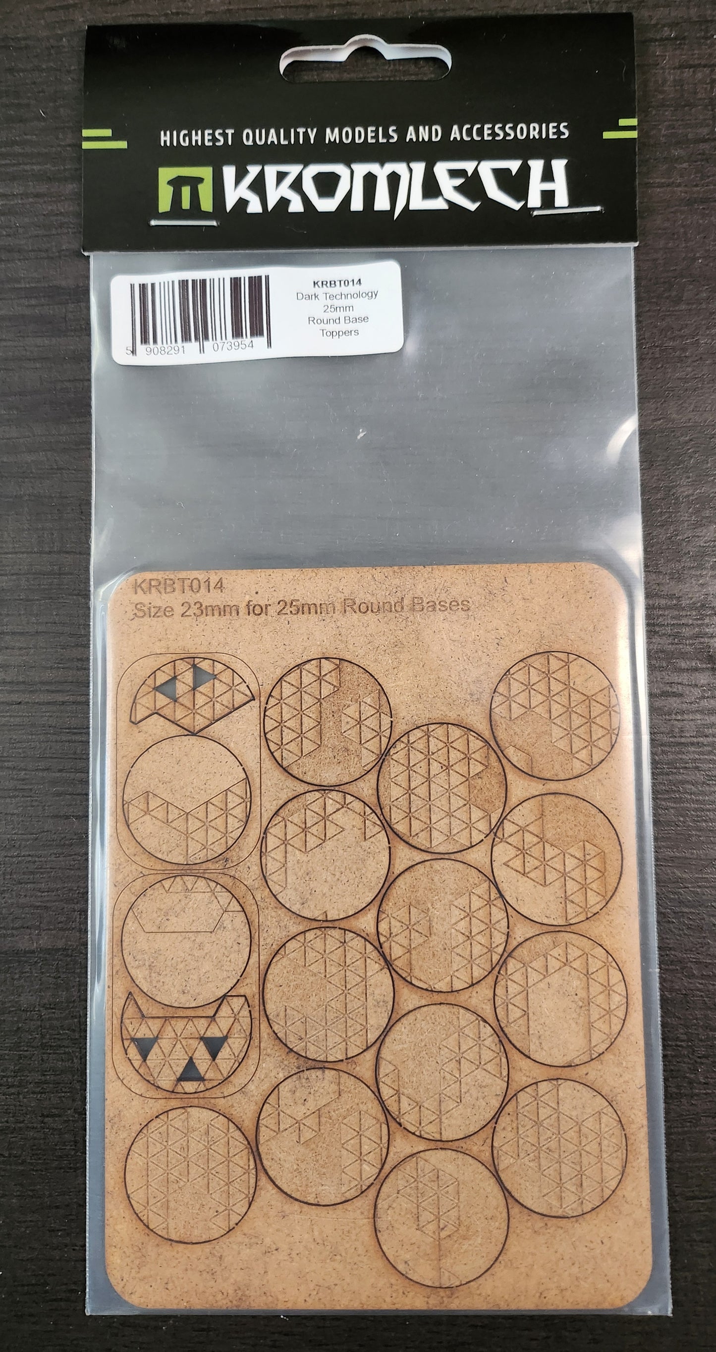 Kromlech Accessories Dark Technology 25mm Round Base Topper (*See Per Order Flat Rate Shipping)