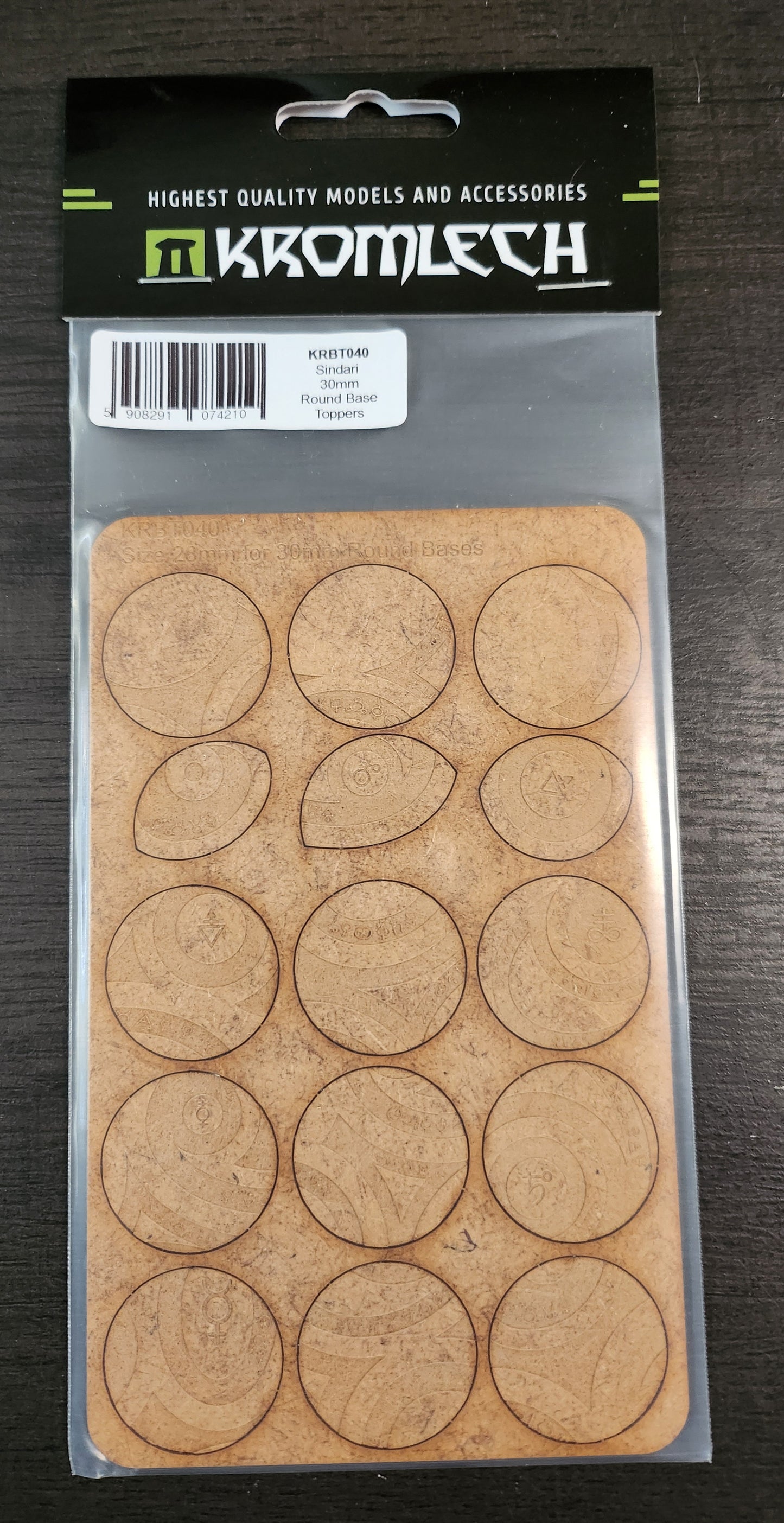 Kromlech Accessories Sindari 30mm Round Base Topper (*See Per Order Flat Rate Shipping)