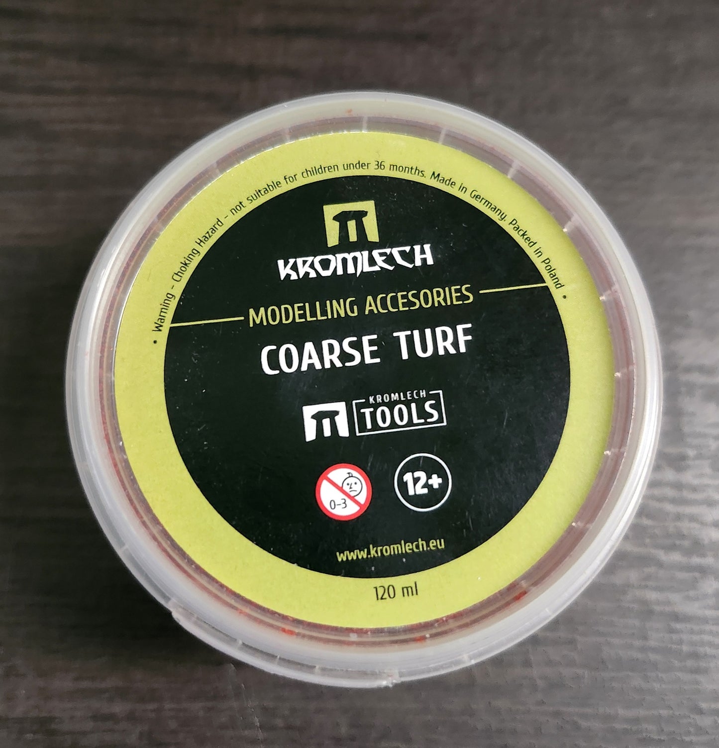 Kromlech Accessories Coarse Turf Autumn Red 120ml (*See Per Order Flat Rate Shipping)