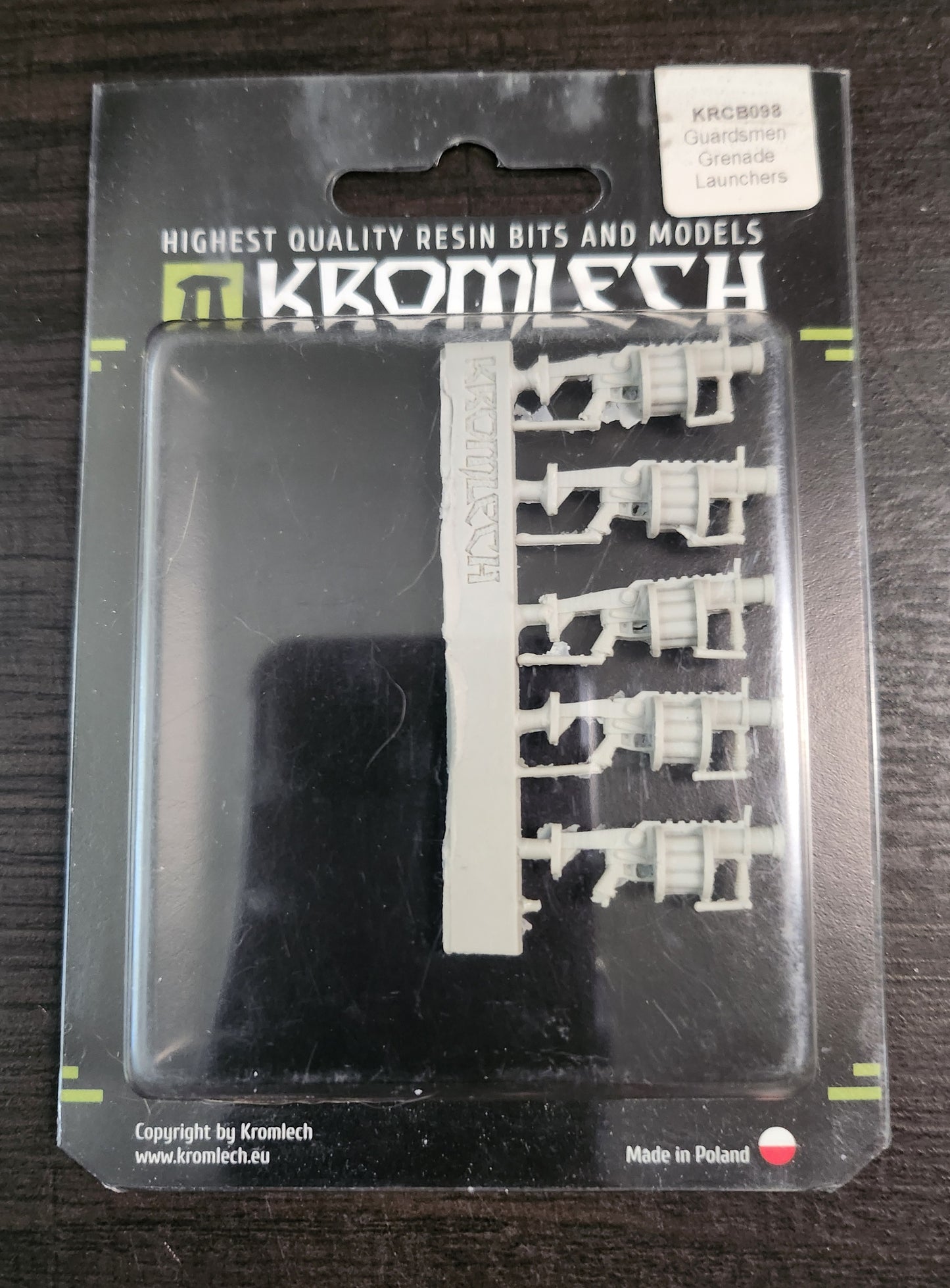 Kromlech Guarsmen Grenade Launchers (5) (*See Per Order Flat Rate Shipping)