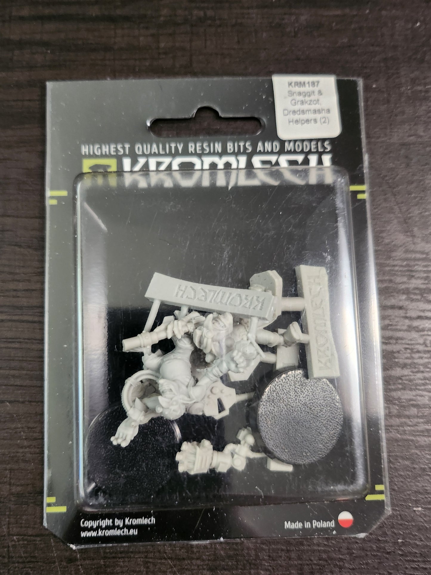 Kromlech Miniatures Snaggit & Grakzot Dreadsmasha Helpers (2) (*See Per Order Flat Rate Shipping)