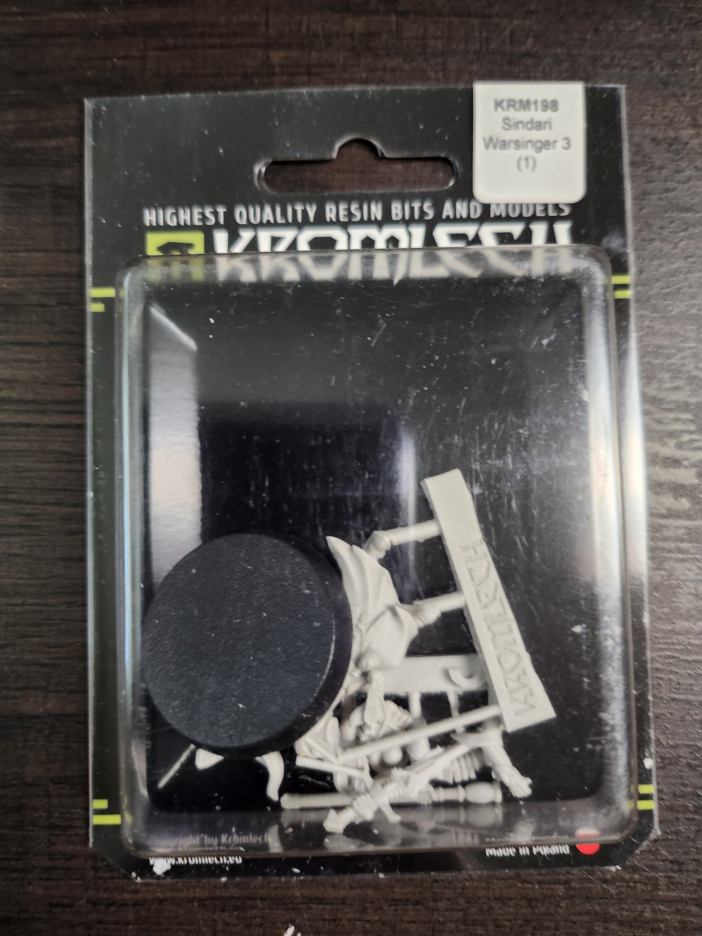 Kromlech Miniatures Sindari Warsinger #3 (1) (*See Per Order Flat Rate Shipping)