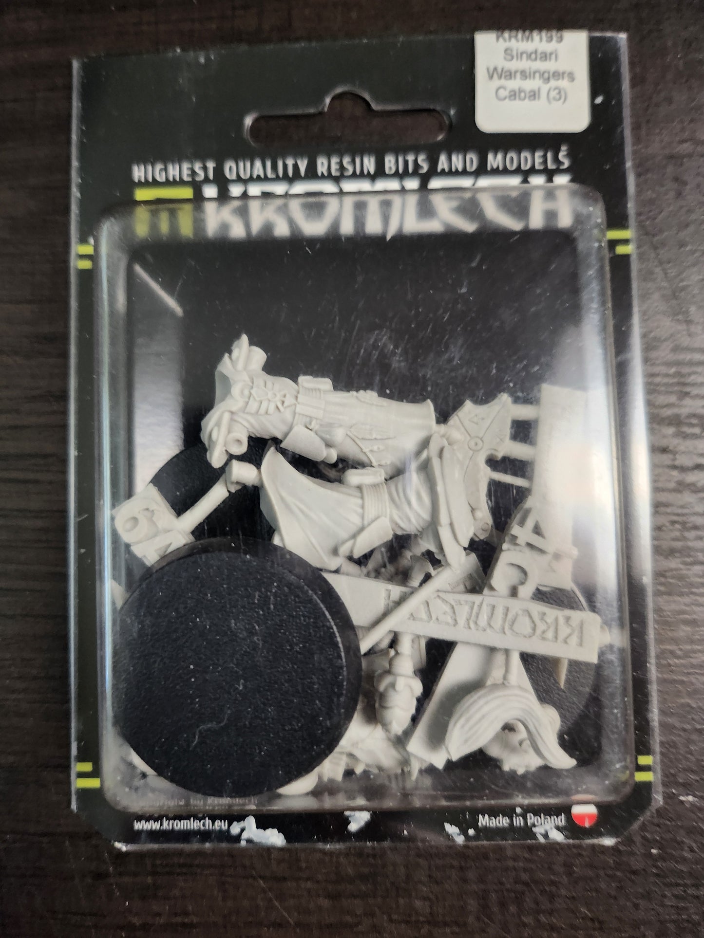 Kromlech Miniatures Sindari Warsingers Cabal (3) (*See Per Order Flat Rate Shipping)