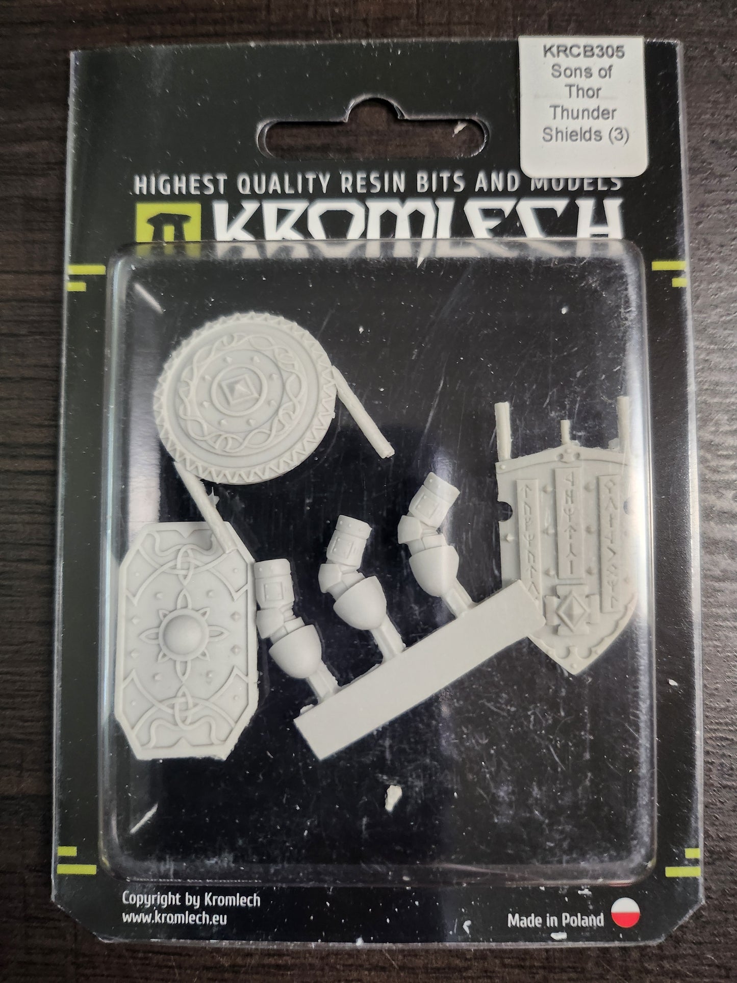 Kromlech Conversion Bitz Sons of Thor Thunder Shields (3) (*See Per Order Flat Rate Shipping)