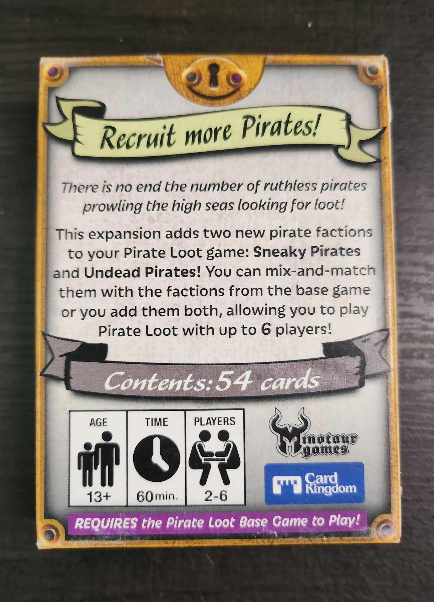 Pirate Loot Game 6-Player Expansion (*See Per Order Flat Rate Shipping)