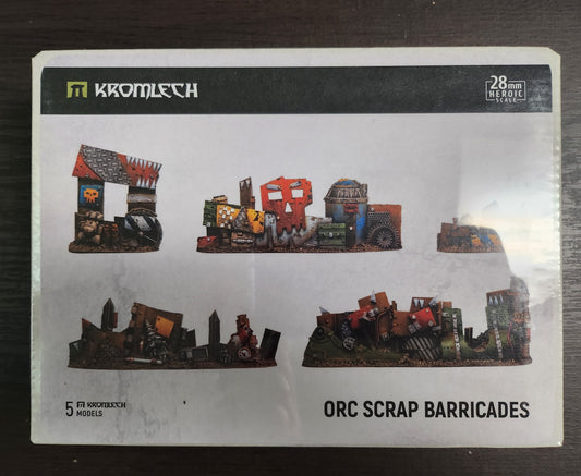 Kromlech Conversion Bitz Orc Scrap Barricades (*See Per Order Flat Rate Shipping)