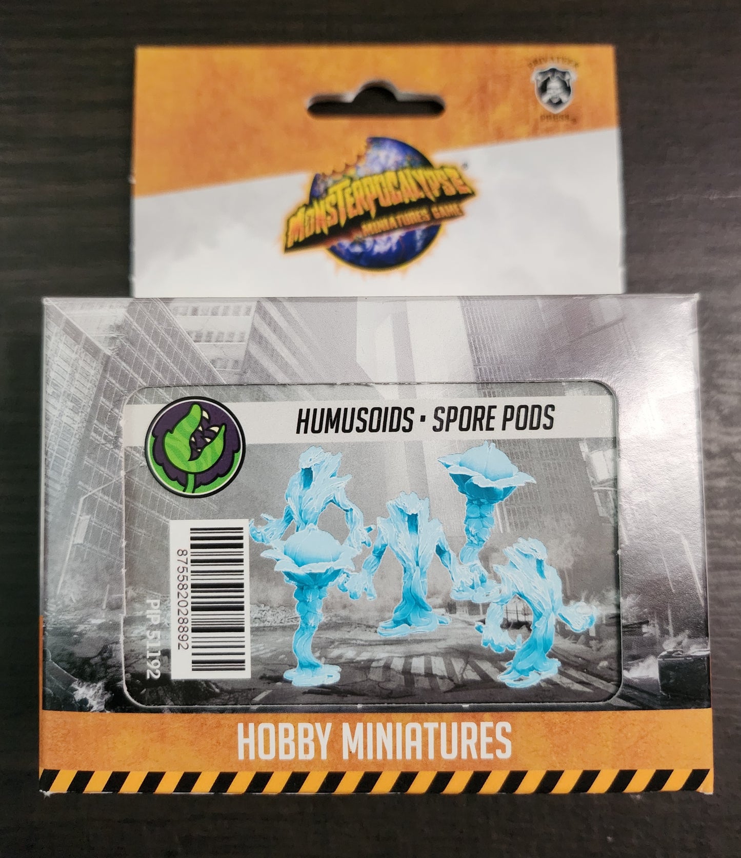 Monsterpocalypse Humusoid and Spore pods Vegetyrants Unit (metal/resin)(*See Per Order Flat Rate Shipping)