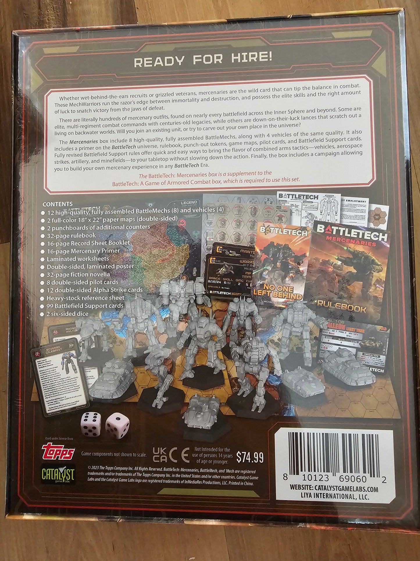 Battletech Mercenaries Box Set (Standard) (*See Per Order Flat Rate Shipping)
