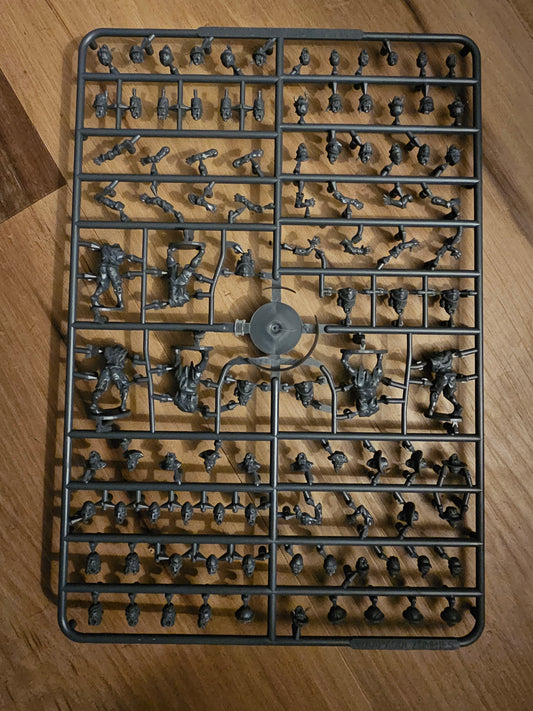 Wargames Atlantic Pulp Adventure 1 sprue of Zombies (*See Per Order Flat Rate Shipping)