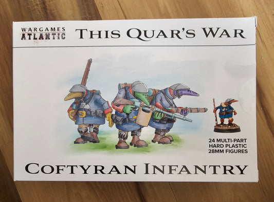 Wargames Atlantic This Quar's Wars Coftyran Infantry (*See Per Order Flat Rate Shipping)
