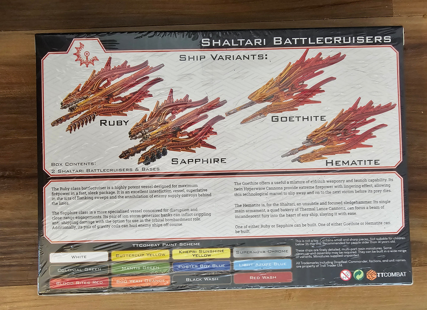 Dropfleet Commander Shaltari Battlecruisers (*See Per Order Flat Rate Shipping)