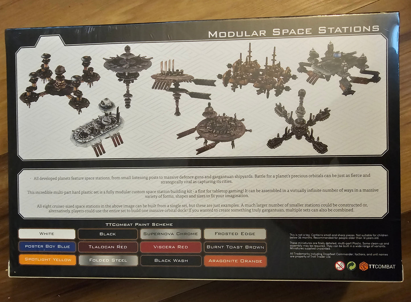 Dropfleet Commander Modular Space Stations (*See Per Order Flat Rate Shipping)
