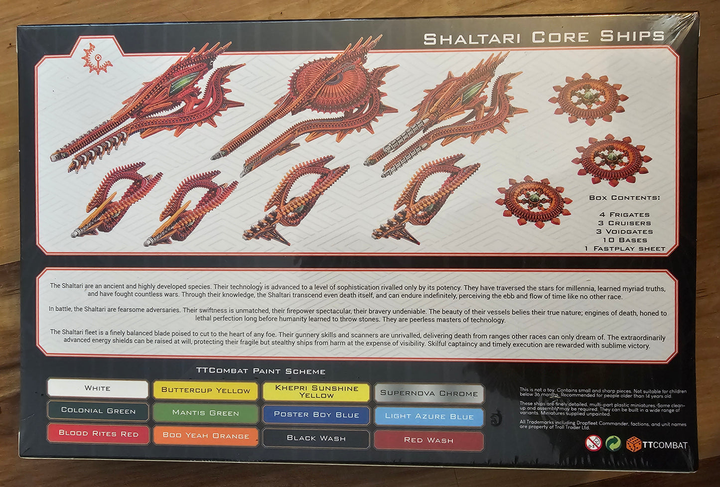 Dropfleet Commander Shaltari Core Ships (*See Per Order Flat Rate Shipping)