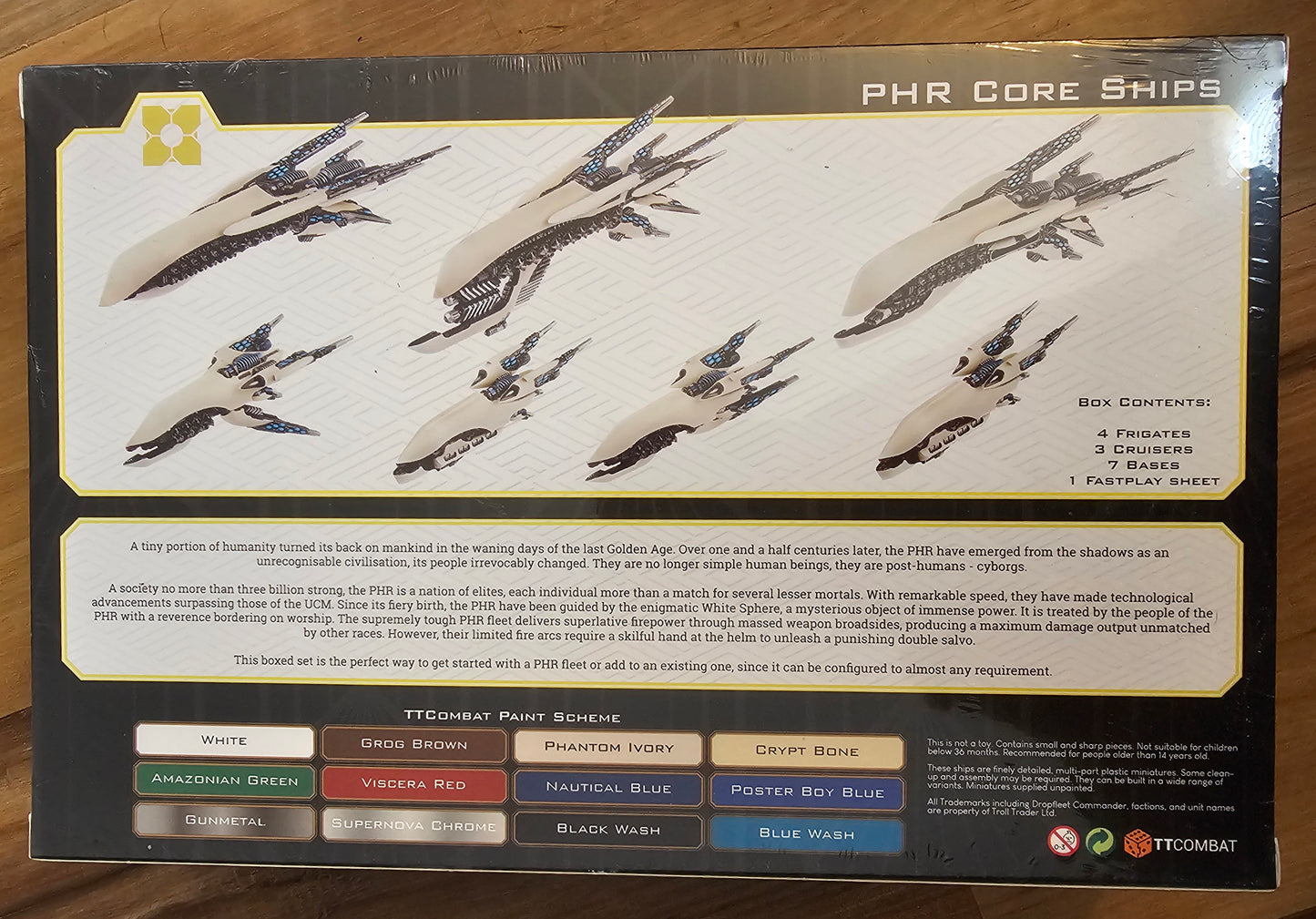 Dropfleet Commander PHR Core Ships (*See Per Order Flat Rate Shipping)