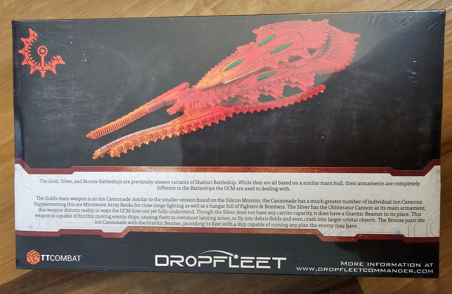 Dropfleet Commander Shaltari Gold Battleships (*See Per Order Flat Rate Shipping)