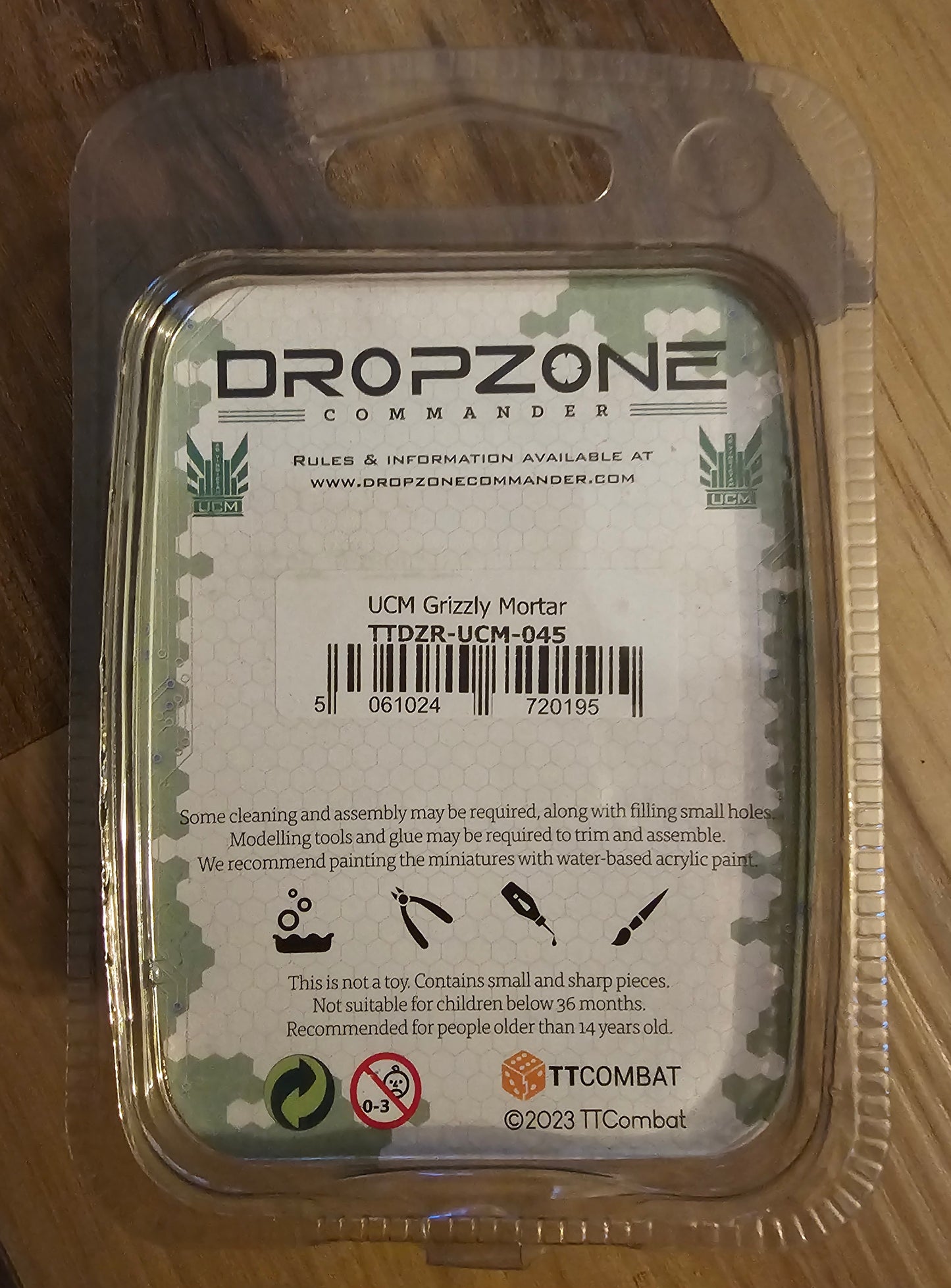 Dropzone Commander UCM Grizzly Mortar (*See Per Order Flat Rate Shipping)