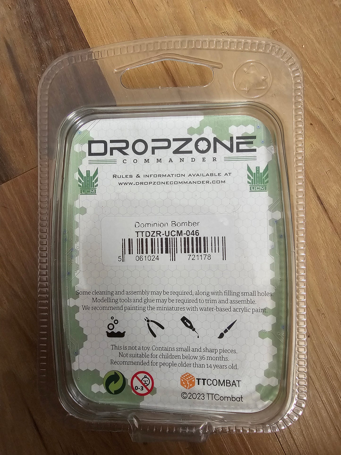 Dropzone Commander UCM Dominion Bomber (*See Per Order Flat Rate Shipping)