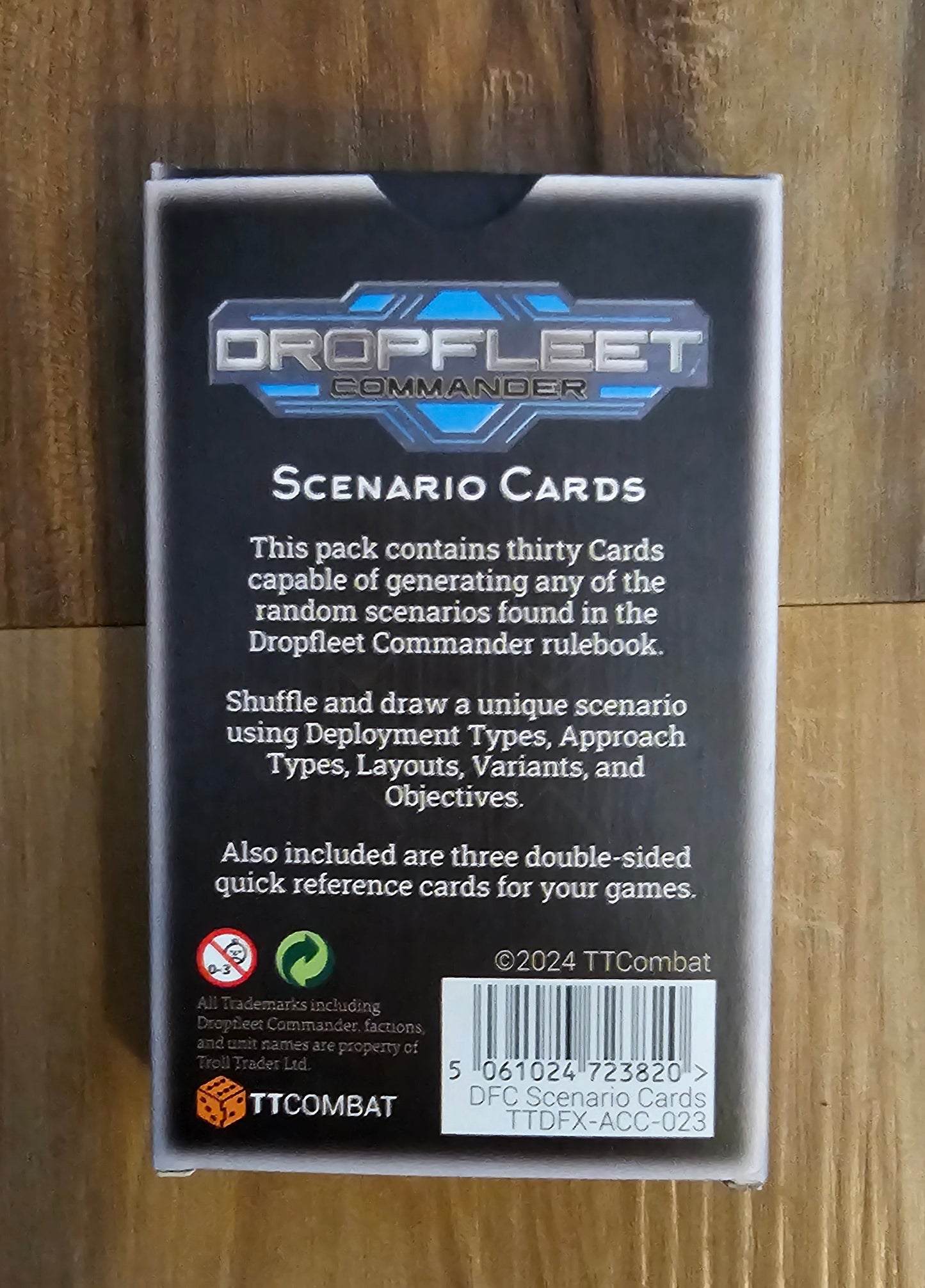 Dropfleet Commander Scenario Cards (*See Per Order Flat Rate Shipping)