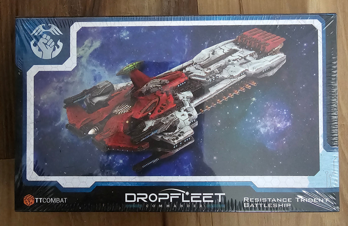 Dropfleet Commander Resistance Trident Battleship (*See Per Order Flat Rate Shipping)