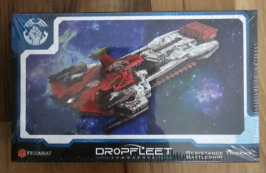 Dropfleet Commander Resistance Trident Battleship (*See Per Order Flat Rate Shipping)