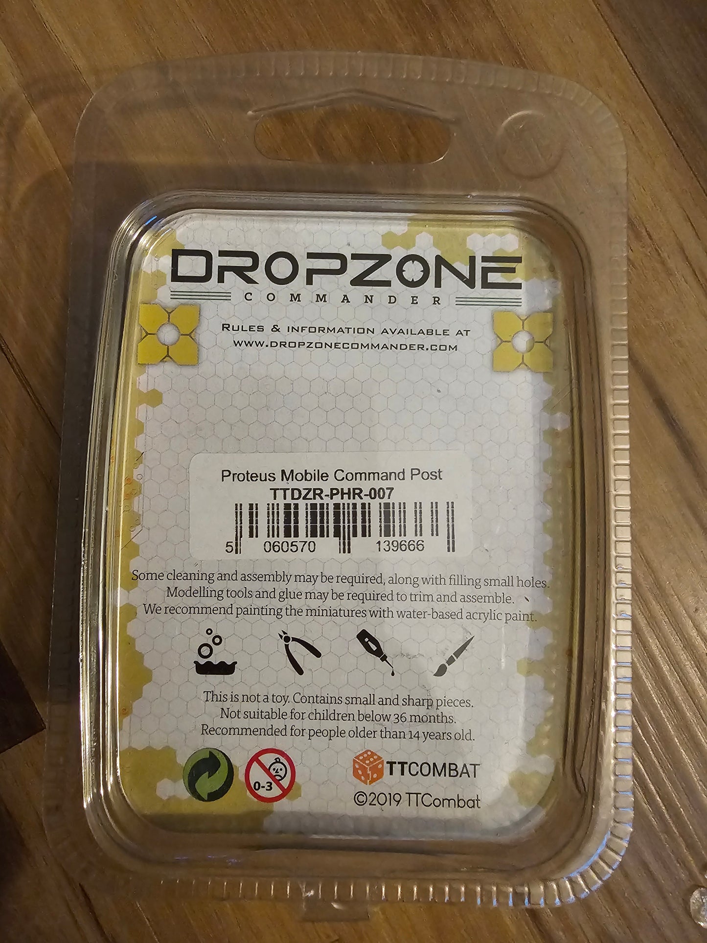 Dropzone Commander PHR Proteus Mobile Commander Post (*See Per Order Flat Rate Shipping)