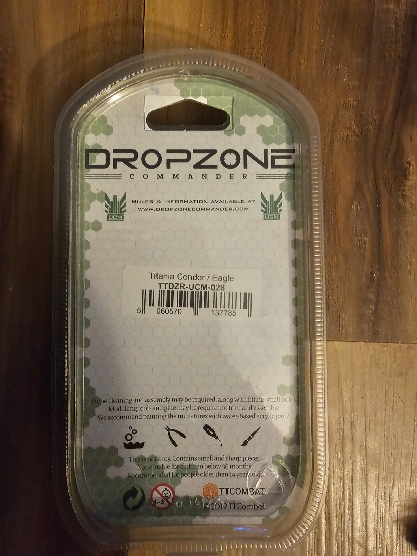Dropzone Commander UCM Titania Condor / Eagle Dropship (*See Per Order Flat Rate Shipping)