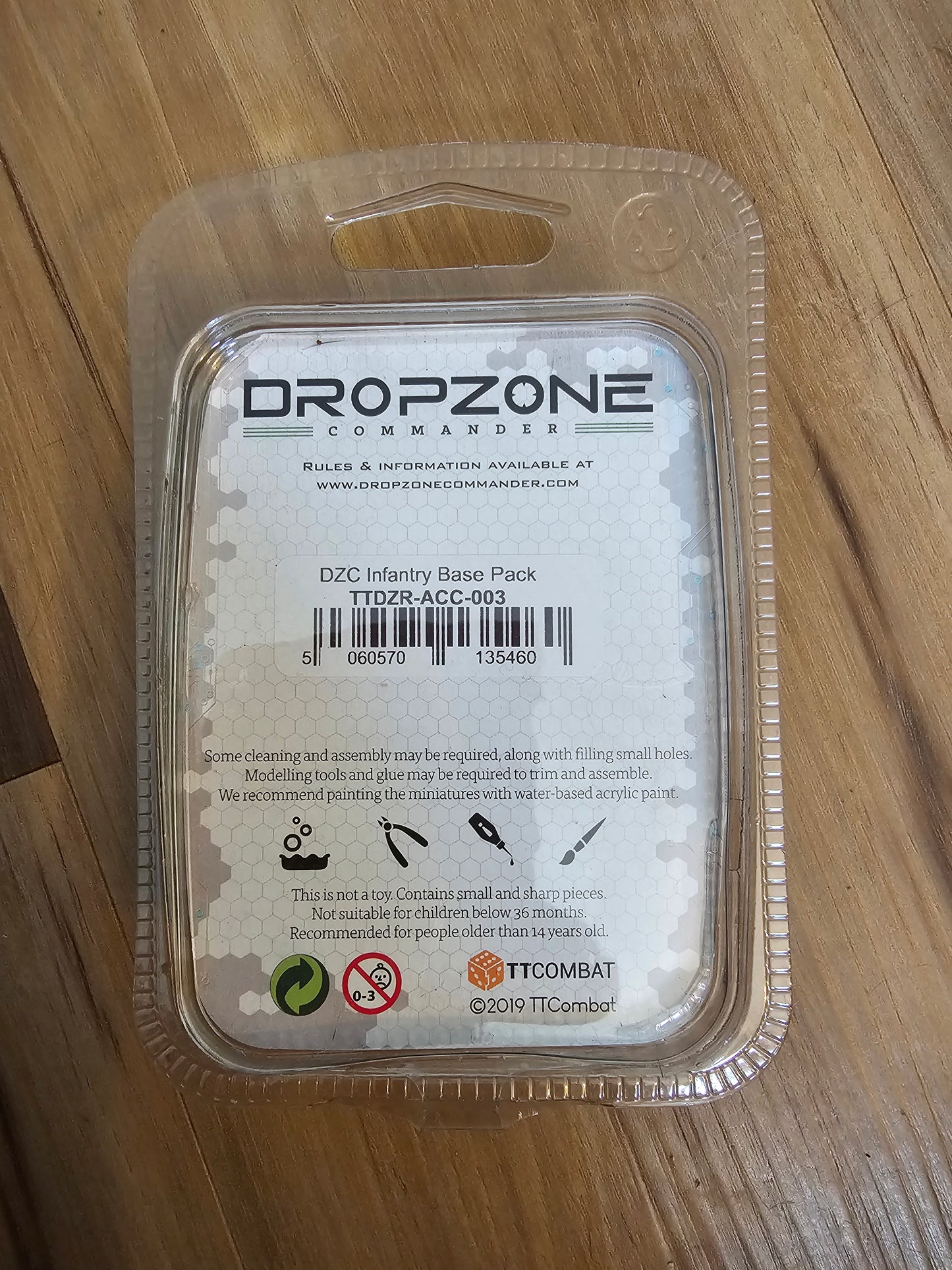 Dropzone Commander DZC Infantry Base Pack (*See Per Order Flat Rate Shipping)