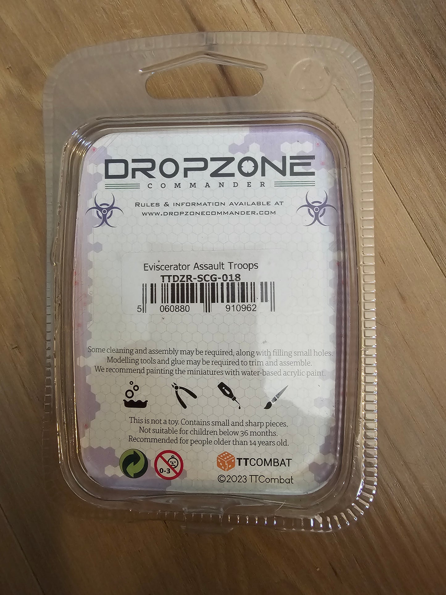 Dropzone Commander Eviscerator Assault Troops (*See Per Order Flat Rate Shipping)