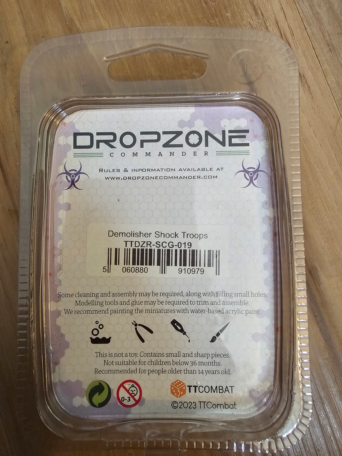 Dropzone Commander Scourge Demolisher Shock Troops (*See Per Order Flat Rate Shipping)
