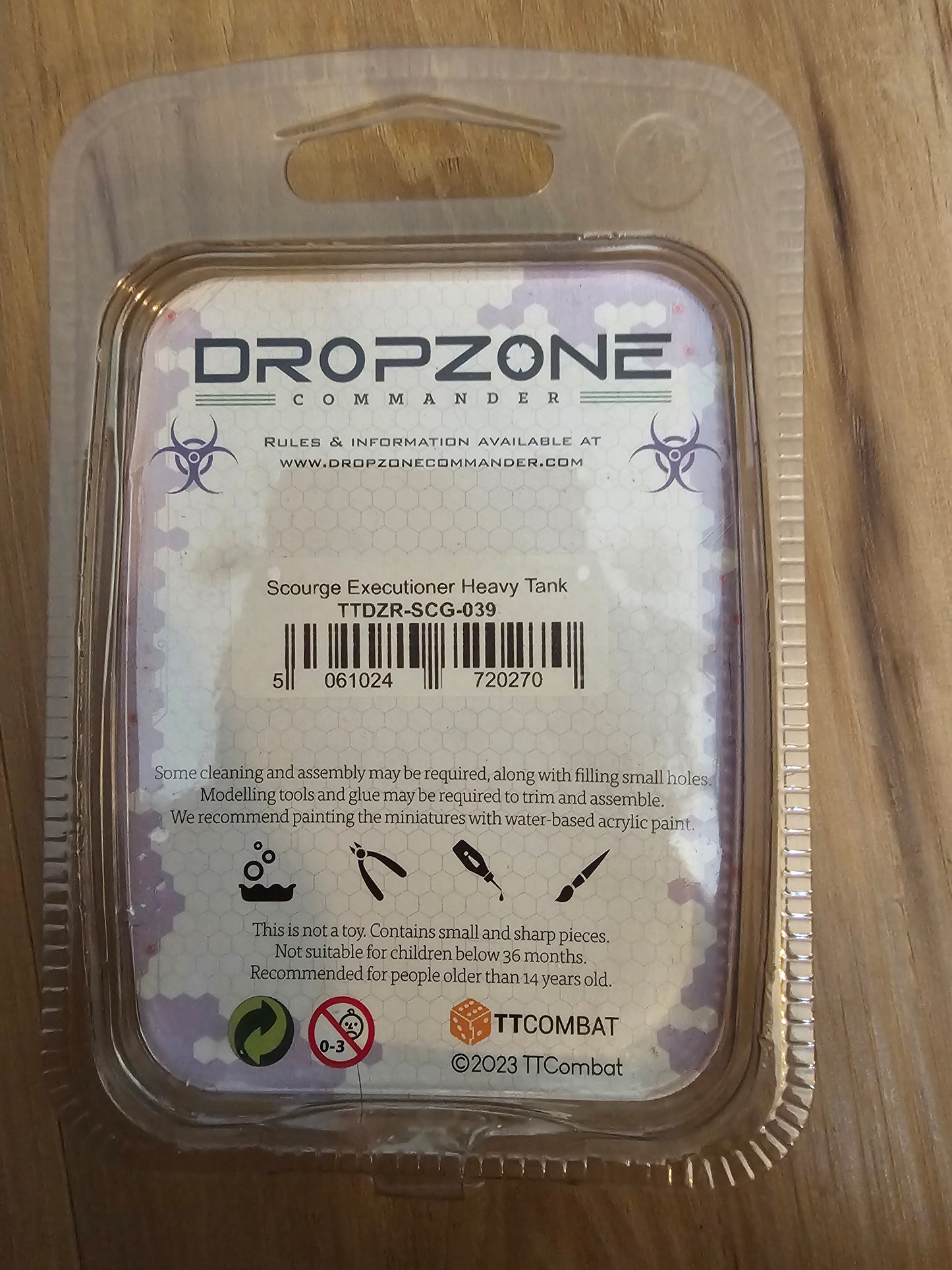 Dropzone Commander Scourge Exectioner Heavy Tank (*See Per Order Flat Rate Shipping)