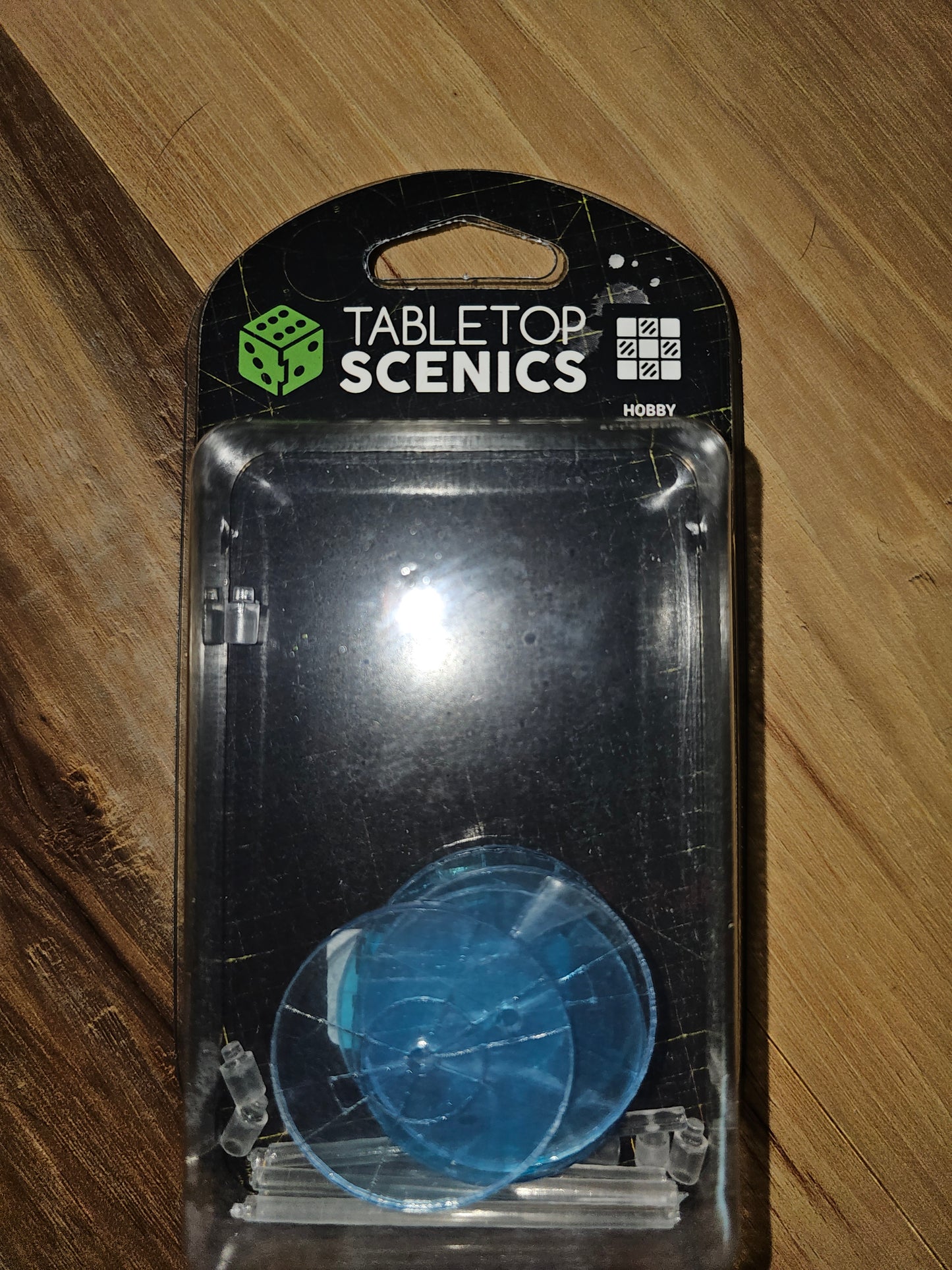 Dropfleet Commander Medium Clear Base Pack (*See Per Order Flat Rate Shipping)