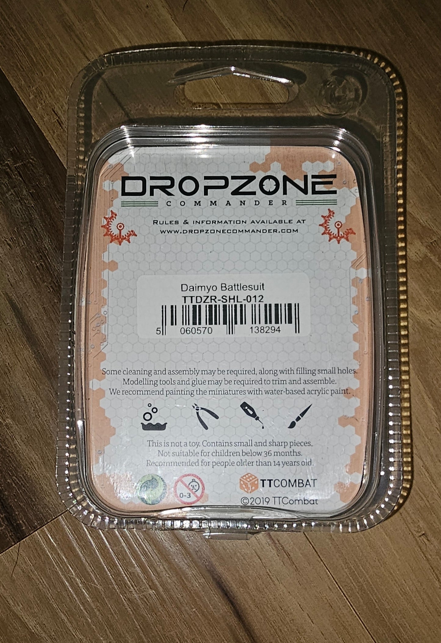 Dropzone Commander SHL Daimyo Battlesuit (*See Per Order Flat Rate Shipping)