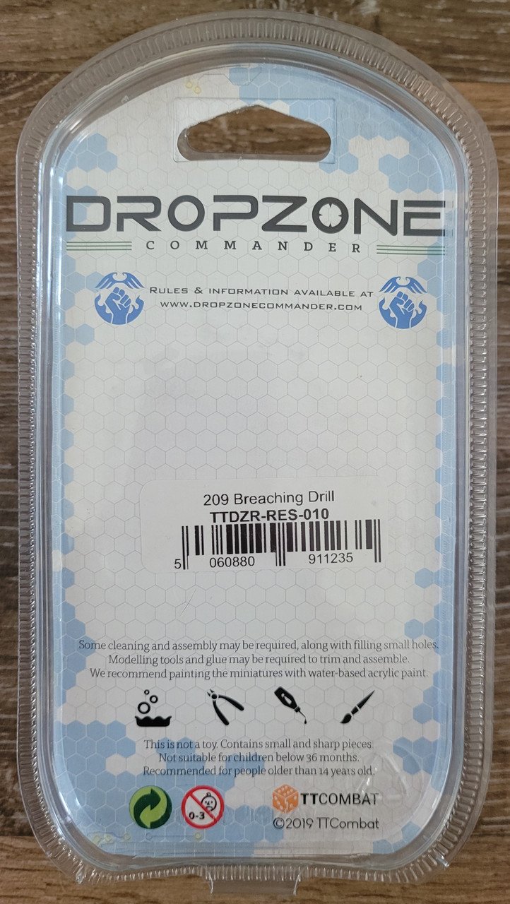 DropZone Commander 209 Breaching Drill (*See Per Order Flat Rate Shipping)