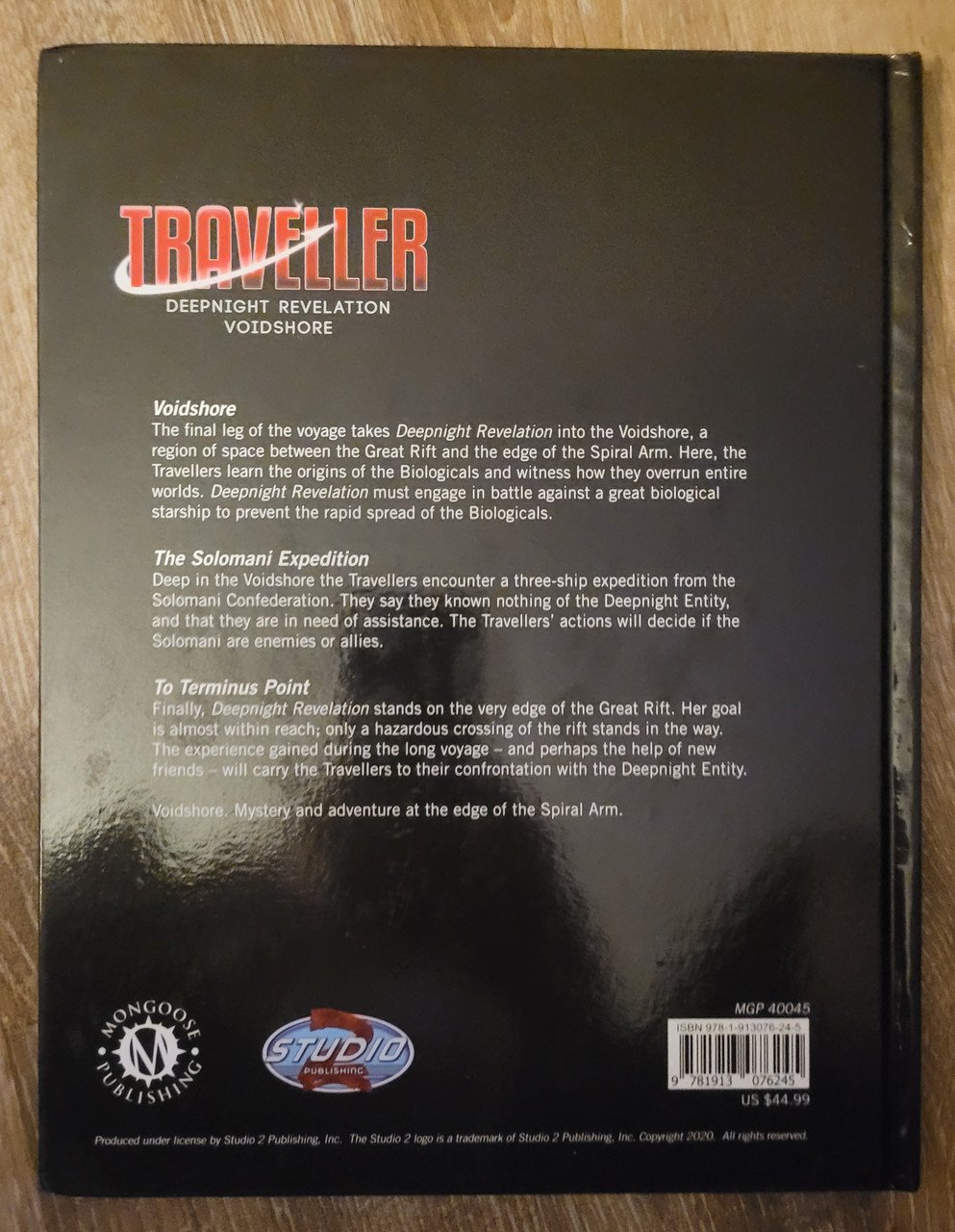 Traveller RPG Deepnight Revelation Voidshore (*See Per Order Flat Rate Shipping)
