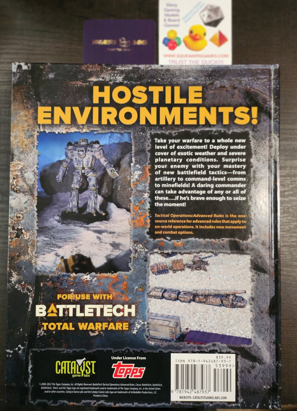 BATTLETECH: TACTICAL OPERATIONS: ADVANCED RULES (*See Per Order Flat Rate Shipping)