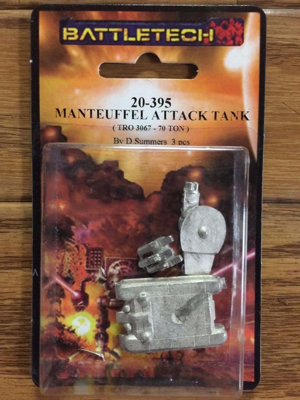 Battletech: 20-395 Manteuffel Attack Tank (*See Per Order Flat Rate Shipping)