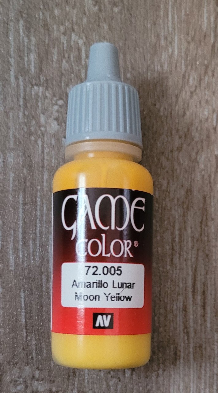 Vallejo Paint Game Color Bald Moon Yellow 72005   (*See Per Order Flat Rate Shipping)
