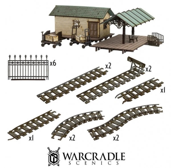 Warcradle Scenics Augusta Abandoned Station (*See Per Order Flat Rate Shipping)