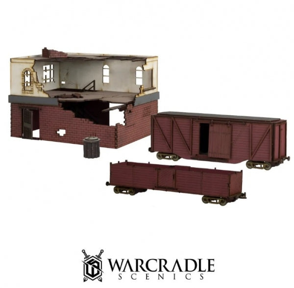 Warcradle Scenics Augusta Demolished Factory (*See Per Order Flat Rate Shipping)