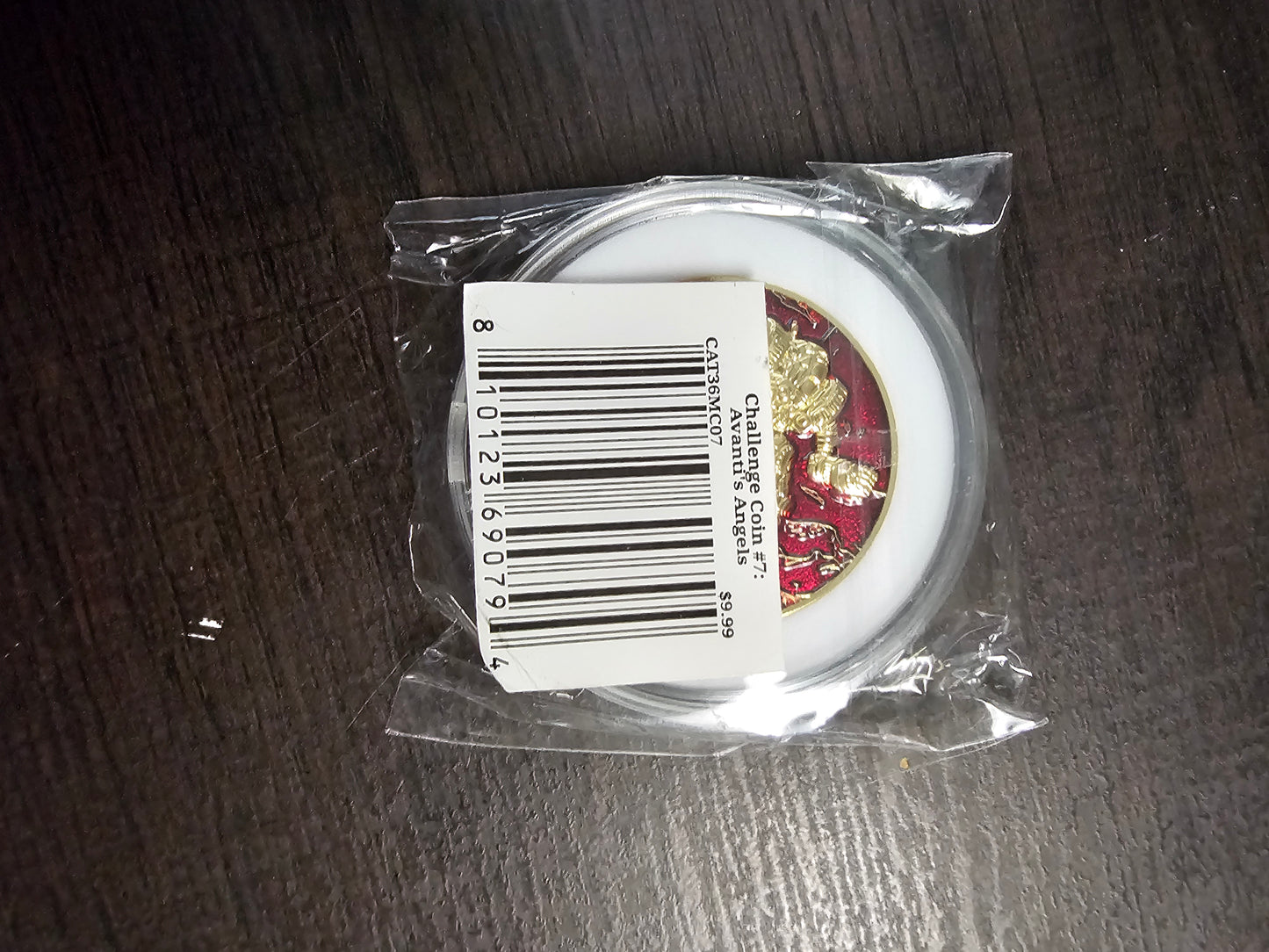 Battletech Officer's SWAG Challenhe Coin Avanti's Angels (*See Per Order Flat Rate Shipping)