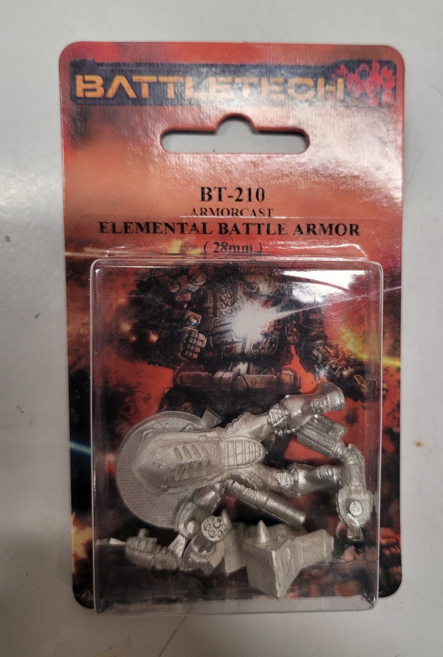 BattleTech BT-210 Aromorcast 28MM Elemental Battle Armor (*See Per Order Flat Rate Shipping)