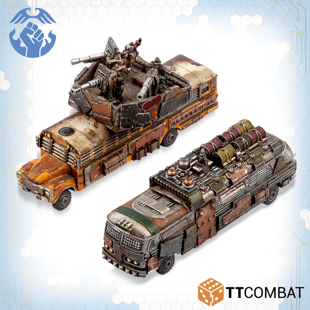 Dropzone Commander: Battle Buses (*See Per Order Flat Rate Shipping)