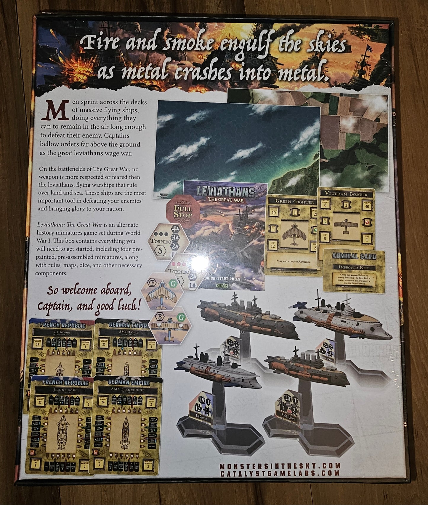 Leviathans The Great War Starter Box (*See Per Order Flat Rate Shipping)