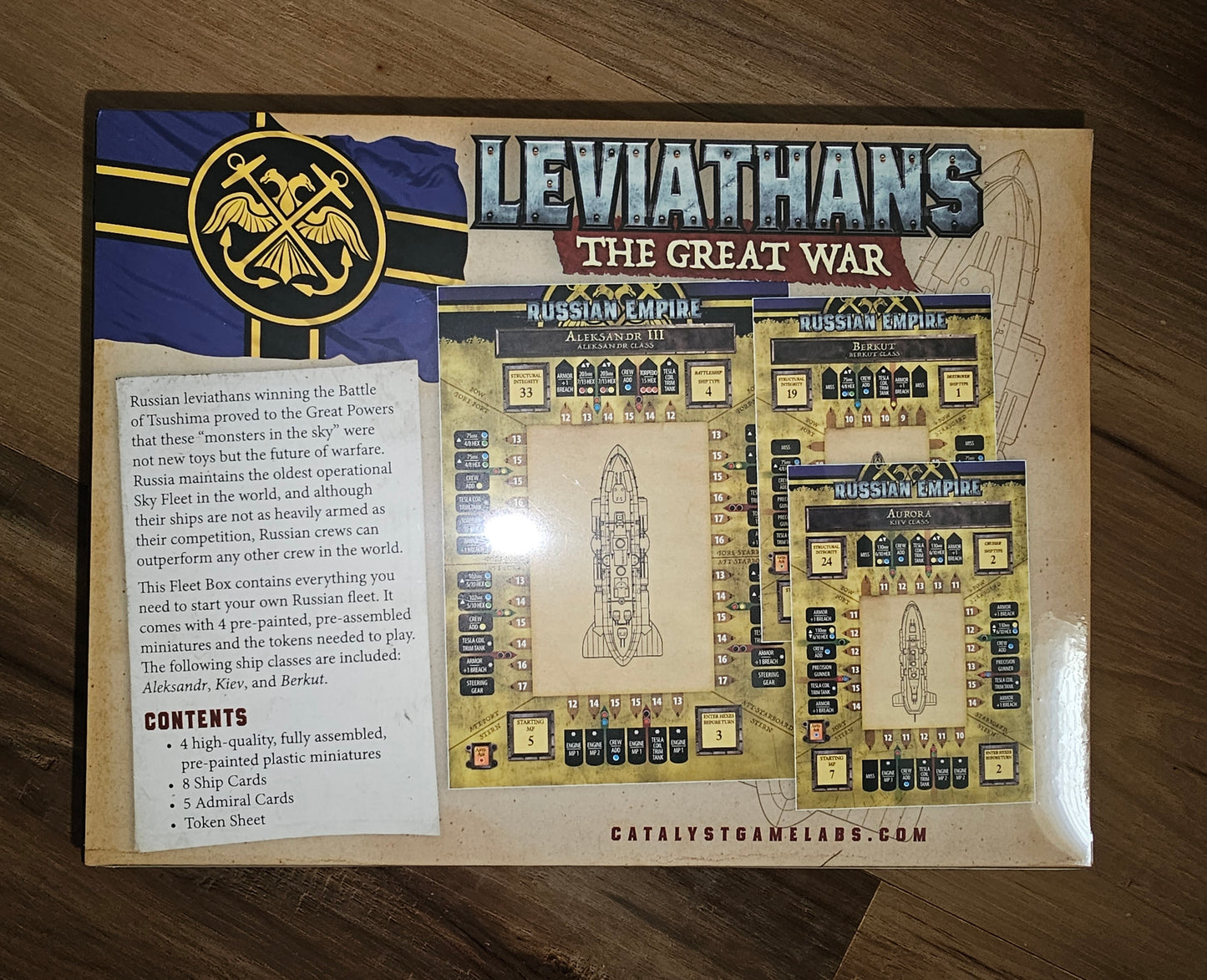Leviathans The Great War Russian Fleet Box (*See Per Order Flat Rate Shipping)