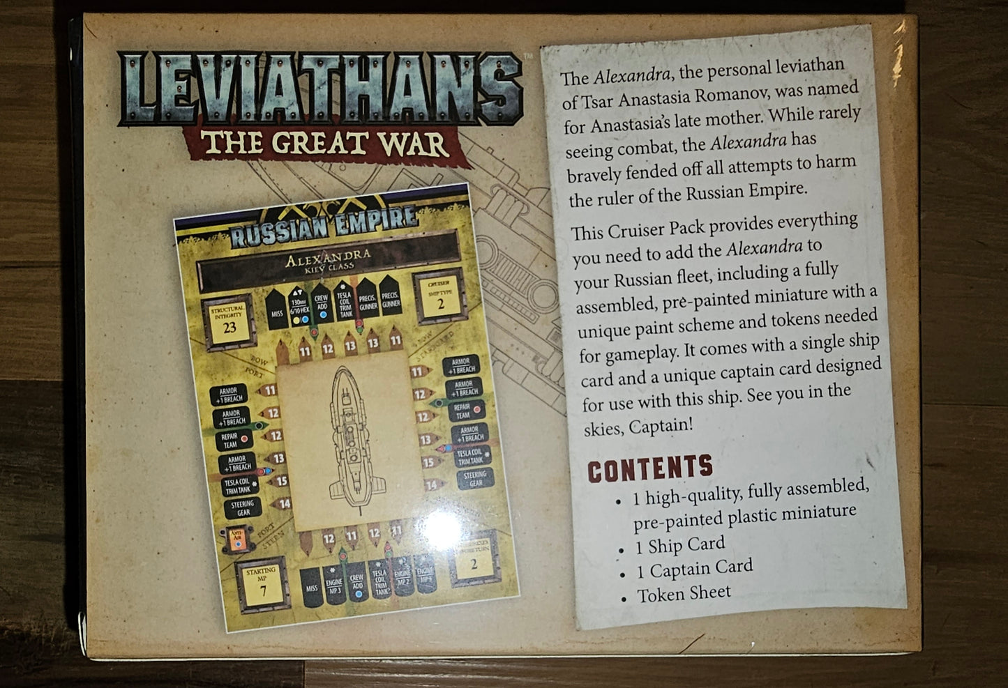 Leviathans The Great War Anastasia Cruiser Pack (*See Per Order Flat Rate Shipping)
