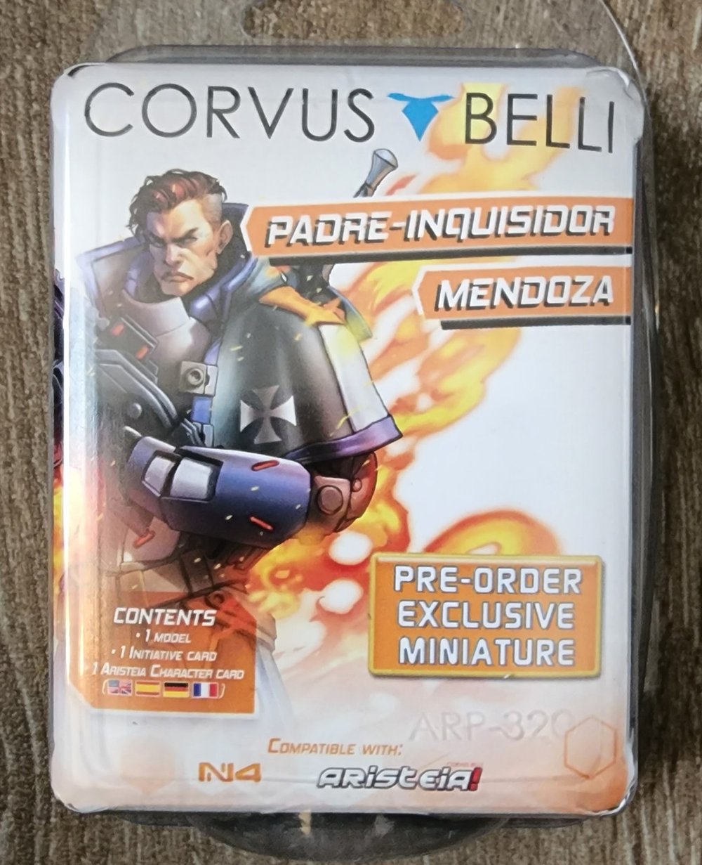 Infinity/CodeOne/Aristeial Pade-Inquisidor Mendoza Pre-order Exclusive (*See Per Order Flat Rate Shipping)