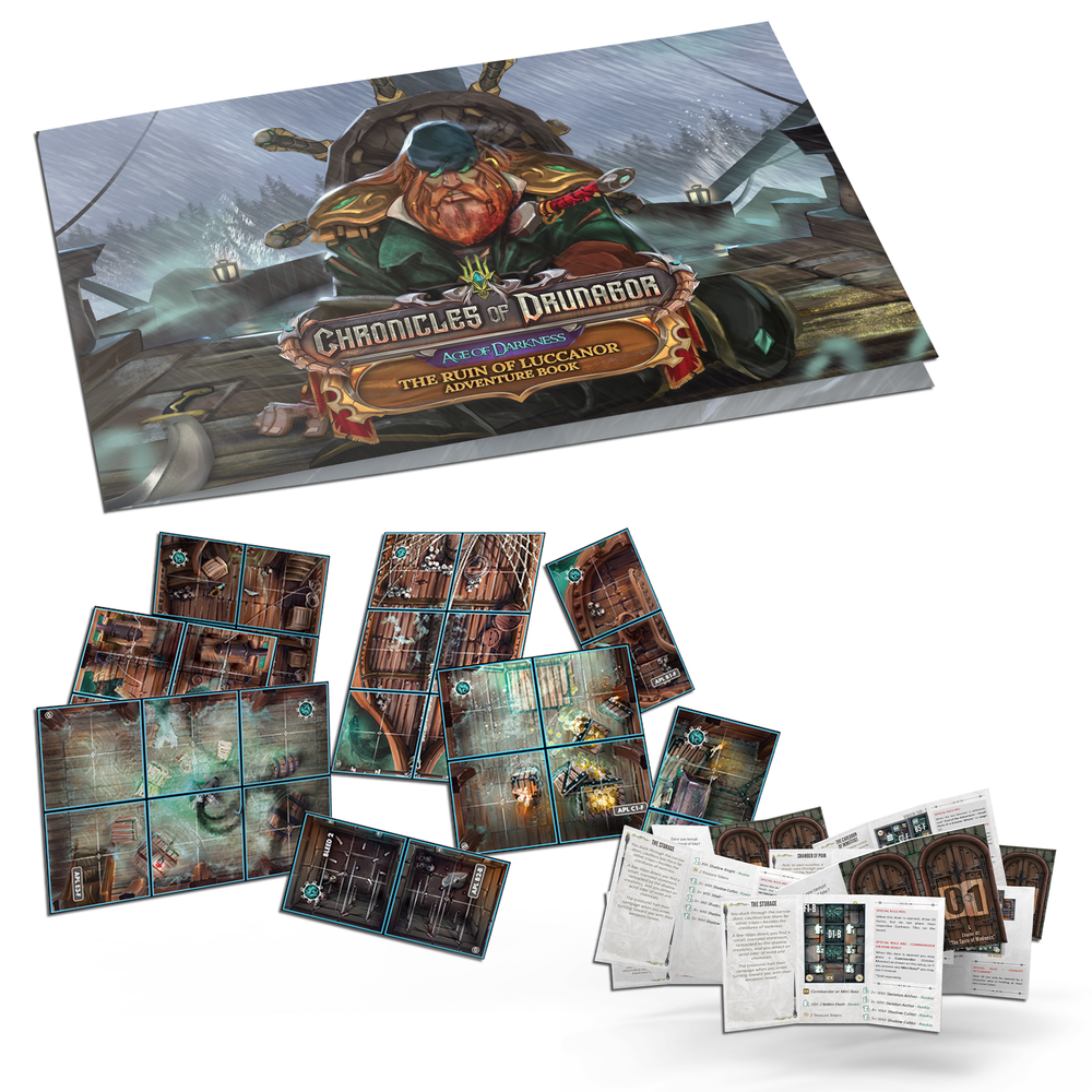 Chronicles of Drunagor Age of Darkness The Ruin of Luccanor (*See Per Order Flat Rate Shipping)