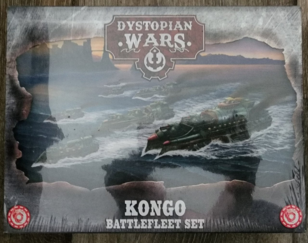 Dystopian Wars Kongo Battlefleet Set (*See Per Order Flat Rate Shipping)