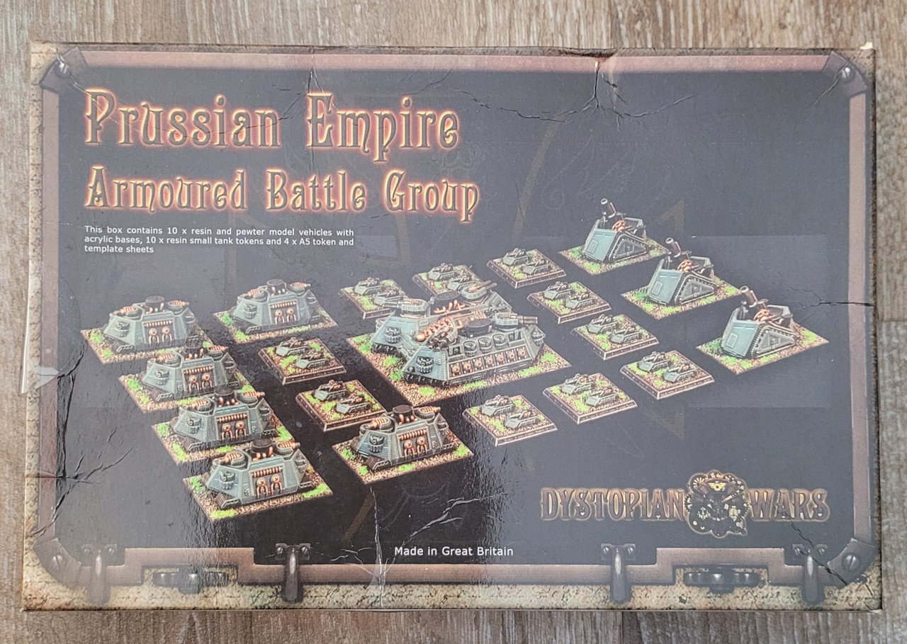 Dystopian Wars Prussian Empire Armoured Battle Group (*See Per Order Flat Rate Shipping)